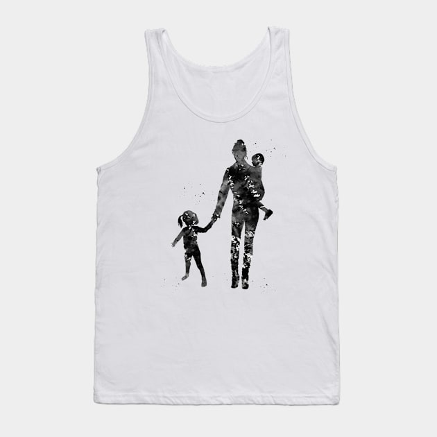 Mother with her children Tank Top by erzebeth